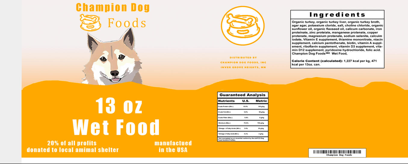 Champion Dog Foods Wet Food Can Business Professionals of America (BPA)